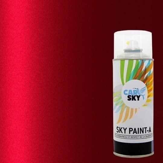 Pintura Aerosol Carsky compatible con Toyota ReD CRYSTAL SHINE MET 3R1 y su barniz brillante 2 x 400 ml