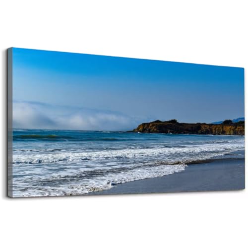 Wibinuki Wall Art Wall Decor Wall Paintings Stunning blue ocean