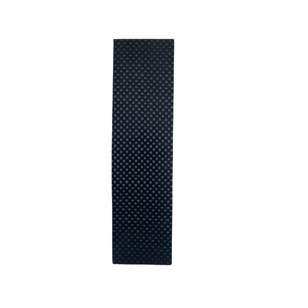 Arkusze z włókna węglowego, Płyta z włókna węglowego 3K 150x40mm do modeli RC czarna gładka/twill o grubości 0,5-5mm 1 szt.(Plain,1.5mm)