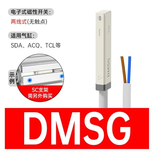 Sensor DMSG normalmente cerrado para evitar paradas en cilindros magnéticos 2