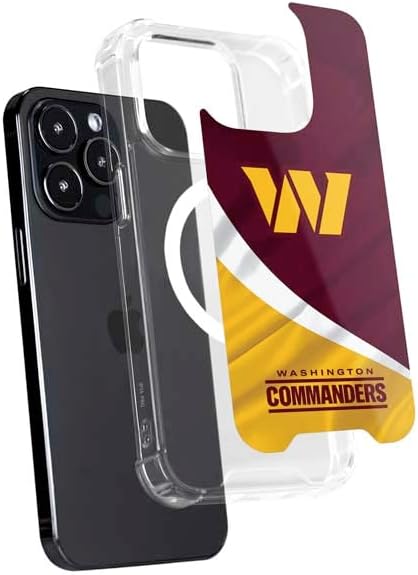 Skinit Phone Case Compatible with MagSafe iPhone 13 Pro Max - Officially Licensed NFL Washington Commanders Flag Design
