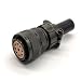 GXMRHWY MS3106A20-16S Aerospace Circular 9 pin Female Plug MIL-DTL-5015 Solder 5015 Threaded Connector