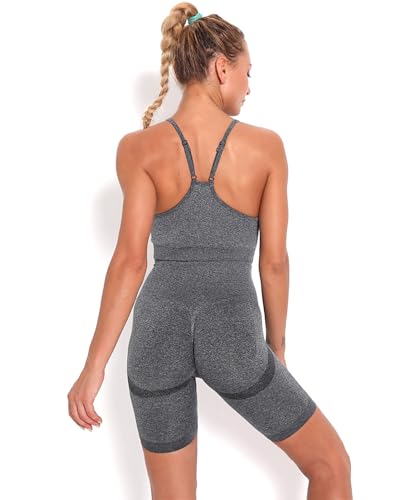 Image of Women's Gym Shorts Booty Scrunch High Wasit Seamless Sports Shorts Workout Push Up Shorts Cycling Fitness Running Shorts