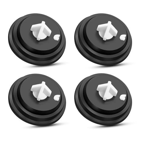 Brelet 4 Pièces Joint Chasse d'eau WC, Membrane Chasse d'eau parfait Réparation Express, Soupape Diaphragme chasse d’eau pour L'entretien de La Chasse...