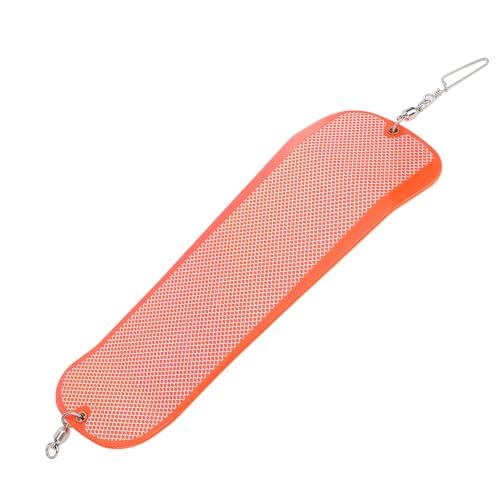 Luz intermitente de pesca con tabla de buceo giratoria de doble cara para curricán mar 2