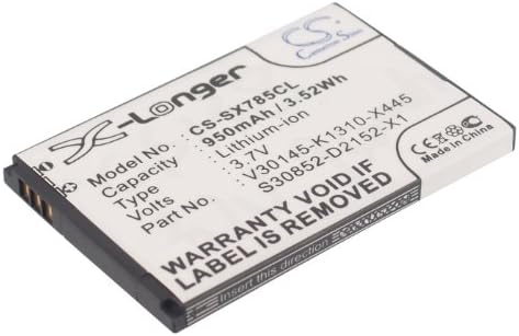 Replacement Battery for Siemens Gigaset SL78H, Gigaset SL780, Gigaset SL785, Gigaset SL788, Gigaset SL400 and others PART NO 4250366817255 S30852-D2152-X1 V30145-K1310K-X444 V30145-K1310-X444
