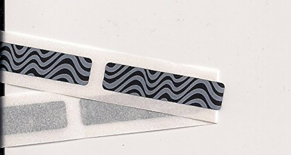 Pinnacle Scratch Off Label and Sticker Zebra Type (30 mm x 6