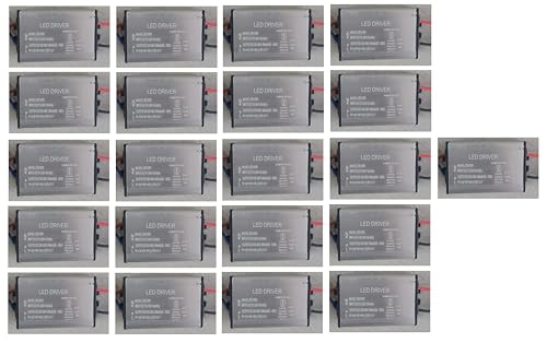 Image of 21 Quantity, 50Watts, 300mA, LED Flood Light Driver, Input: AC 175V-265V, Output: DC 120V-160V, IP-65 Waterproof, BIS Approved (Pack of 21)