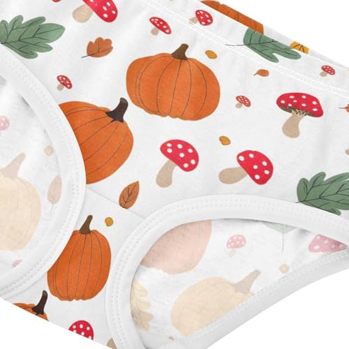 Autumn Pumpkins Toddler Underwear Custom 2t Cotton Cute Panties Girl Colorful Underpants Briefs4