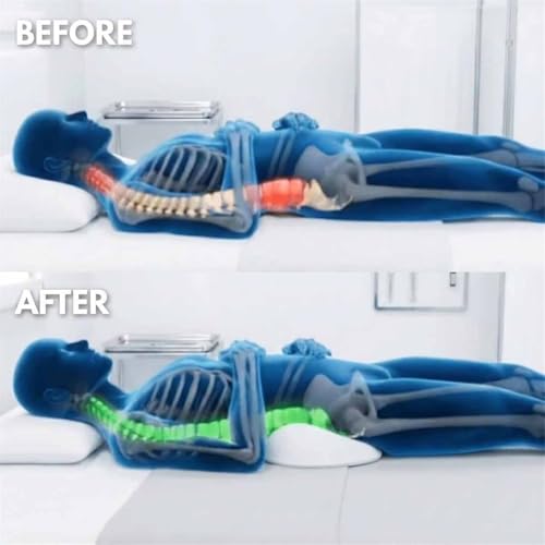 Oreiller sciatique Alignex Pro pour lit en mousse de qualité supérieure - 4