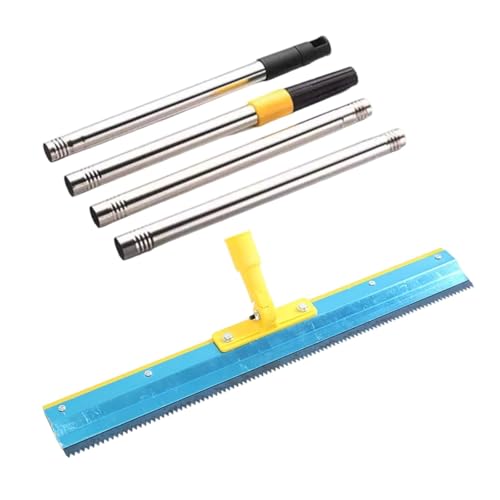 Image of Epoxy Floor Squeegee to Apply Heavy Coating Flooring Gear Metal Toothed Rake|Other Flooring|Home & Garden