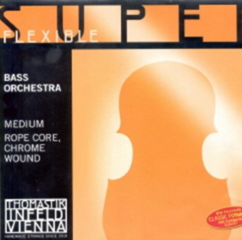 CUERDA CONTRABAJO - Thomastik (Superflexible Orchestra/37) (Acero/Aluminio) 2ª Medium Bass 4/4 D (Re)