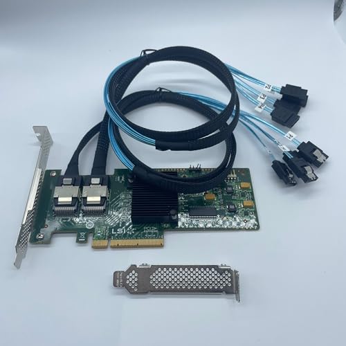 Image of 9211-8i 6G SAS HBA LSI FW:P20 IT Mode ZFS FreeNAS unRAID 2* SFF-8087 SATA