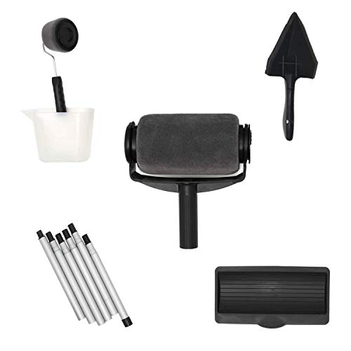 Decovations Paint Roller Kit. Our Paint Roller and Wall Painting Supplies Help You to Paint Rooms Faster. Paint Roller Brush and Small Paint Roller in Paint Roller Set Makes Transforming Rooms Easy