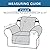 H.VERSAILTEX Reversible Brown Chair Cover and Recliner Cover Bundle by 