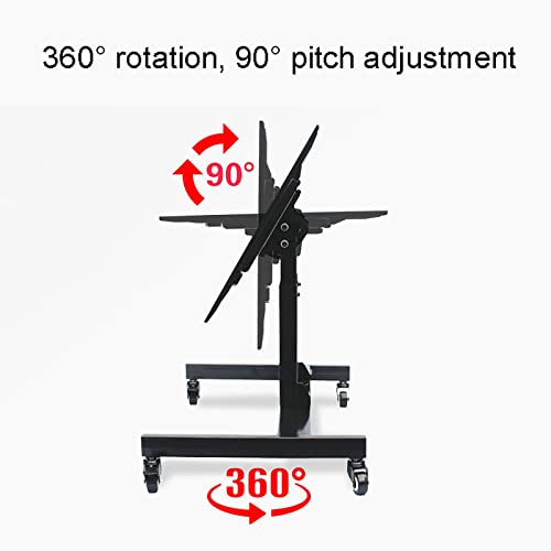 Soporte móvil para TV de 32-70 pulgadas ajustable y con inclinación miniatura 3