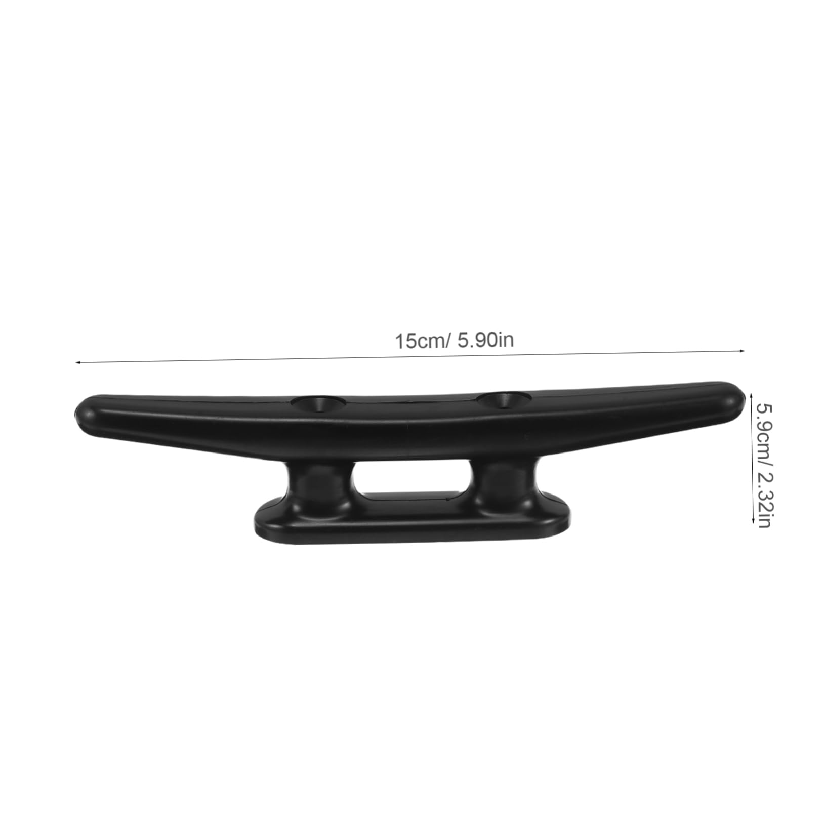 Hemoton 2 Sets Boat Cleat Kit Marine Anchor Accessories for Kayaks Canoes Rowboats Durable Stable Docking for Mooring Tie Downs in Lakes