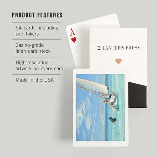 Naipes Póker Ground Swell Edward Hopper 52 cartas miniatura 3