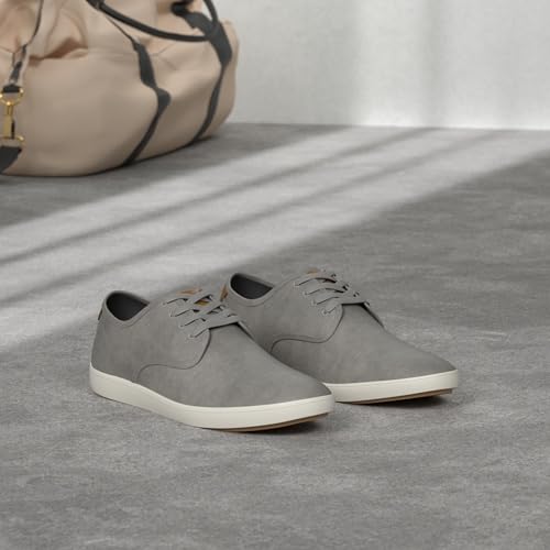 Image of Steve Madden Mens Fenta Fashion Sneakers - Casual Lightweight Walking Shoes for Everyday Comfort, Grey, 12
