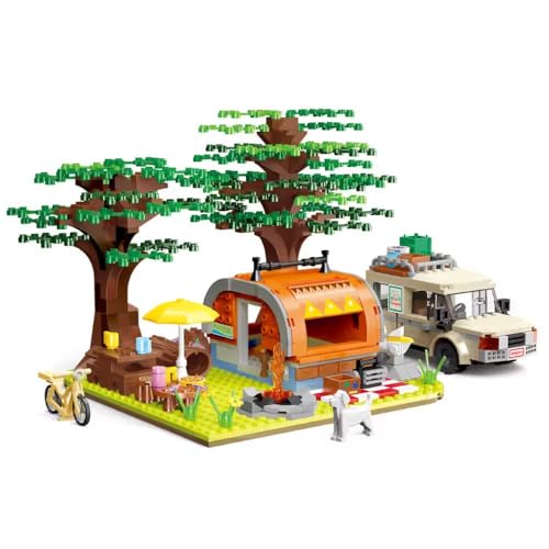 Image of SKY LINE OCEAN 6 in 1, 1000 Pcs Building Set Series (Caravan Camp 770+ Pcs)