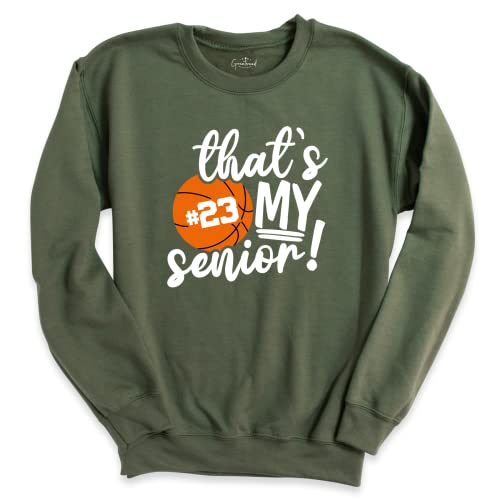 Senior Night Shirt Seatshirt, That's My Senior Basketball Shirt, Basketball Senior Night Tee, Basketball Senior Gift Shirt, Senior Shirt Basketball, Senior Night Shirt, Senior 20234