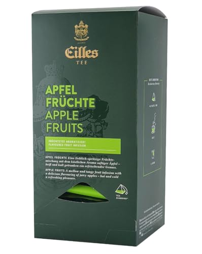 Eilles Luxury World Selection Tea Apfelfrüchte - 20 Tea Diamonds einzelverpackt