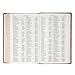 KJV Holy Bible, Giant Print Standard Size Red Letter Edition, Thumb Index Tabs & Ribbon Marker, King James Version, Vegan Leather, Brown, 14 pt. Type