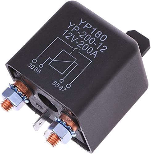 Relé 12vdc 200a para instalar en camiones con motor que exige alta potencia 3