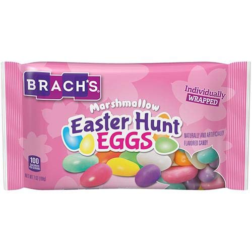 Brachs Easter Hunt Eggs Marshmallow Candy 7 oz (pack of 2)