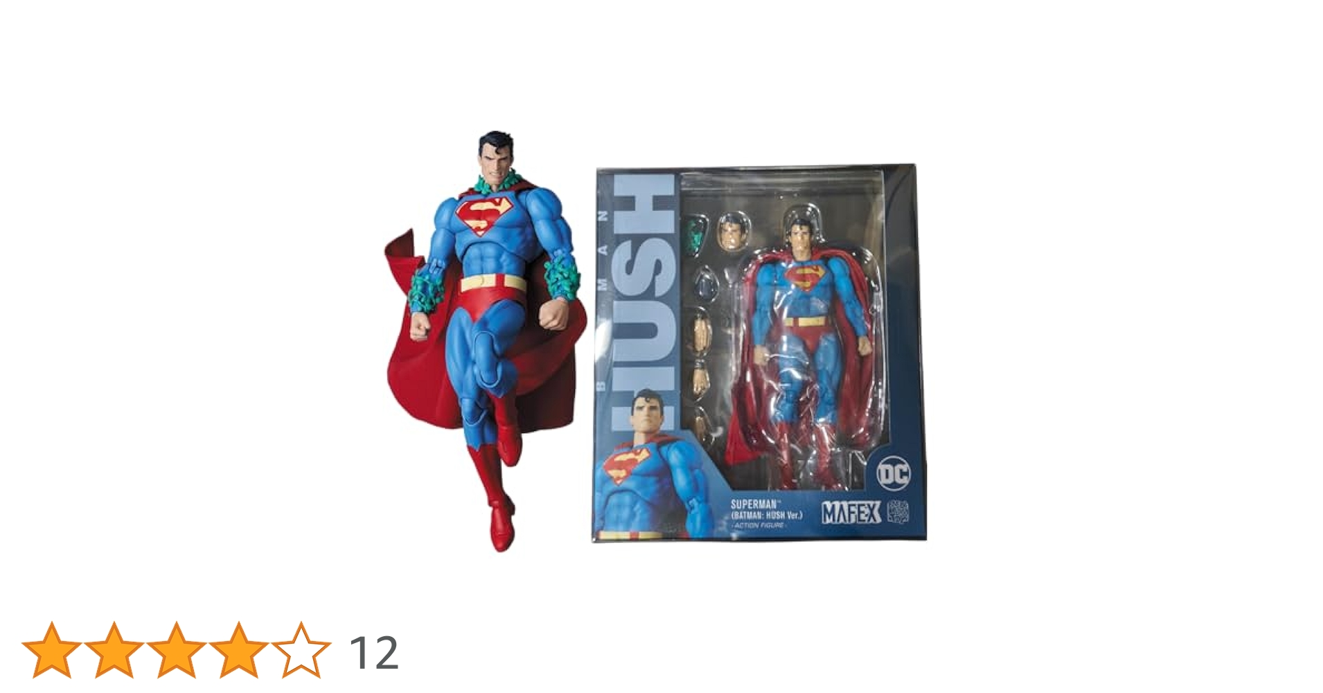 Amazon.co.jp: MEDICOM TOY MAFEX スーパーマン(Hush Ver