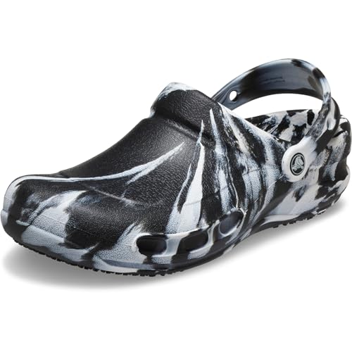 Image of Crocs Unisex-Adult Bistro Graphic Clogs, Slip Resistant Work Shoes