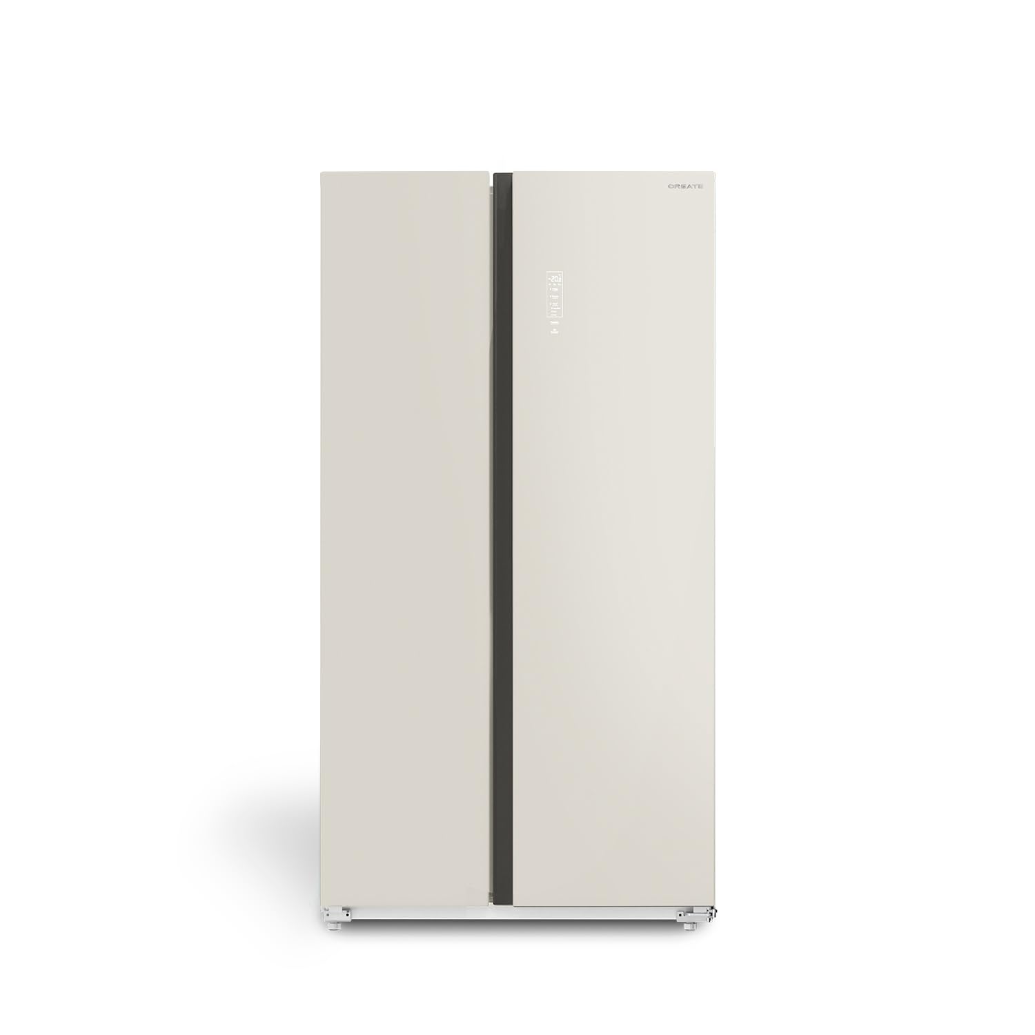 CREATE / FRIDGE STUDIO SIDE BY SIDE 550 / Fridge style Side by side 550L sand / 91 x 70.5 x 178 cm/No frost. holiday mode. antibacterial treatment. touch electronic. 158W — view 25