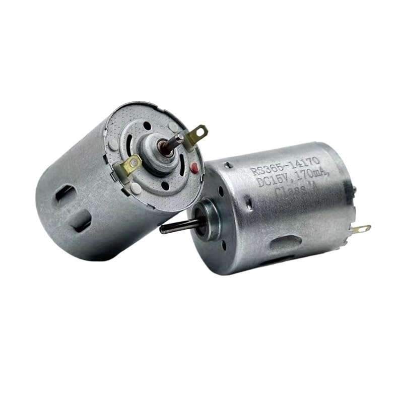RS-365SH-14170 Electronic Starter DC 6V- 24V 10300RPM Dual 2.3mm Shaft Carbon Brush Electronic Starter for Toy Sweeper Robot Vacuum Cleaner