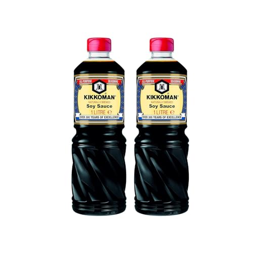 UBOON - Salsas de Soja Oscura, Dos Botellas de 1000 ml