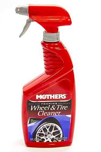 Mothers Foaming Wheel & Tire Cleaner, 24 oz. â Foaming Action Lifts Brake Dust & Grime, Safe for Factory-Coated Wheels, Restores, Cleans, Finishes Fast, Spot-Free Rinse (05924) - Image 3