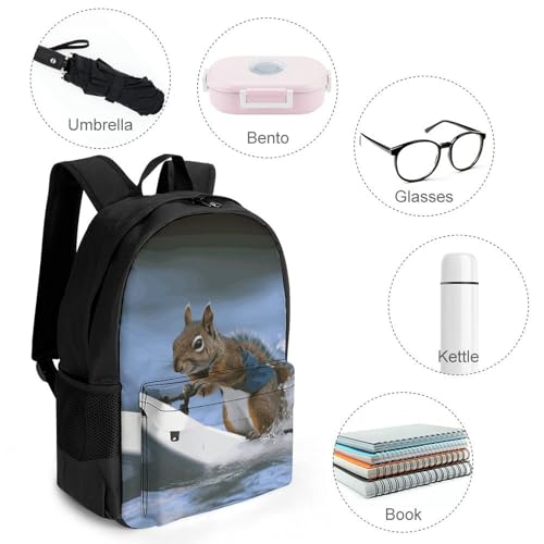 Mochila casual para senderismo y viaje liviana unisex miniatura 4