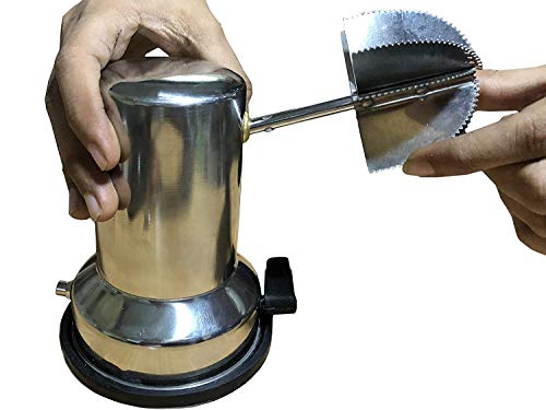 Coconut Scraper Peeler/Shredder With Vacuum Base Coconut Grater Scraper Shredder Hand Operated Rotating Kitchen Grater For Kitchen Stainless Steel Coconut Scraper Grater Shredder Cutter #TOP1