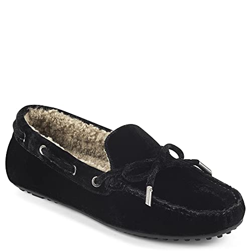 Mocassin de conduite Aerosoles femme, soulier bateau d'hiver contre les pieds fatigués