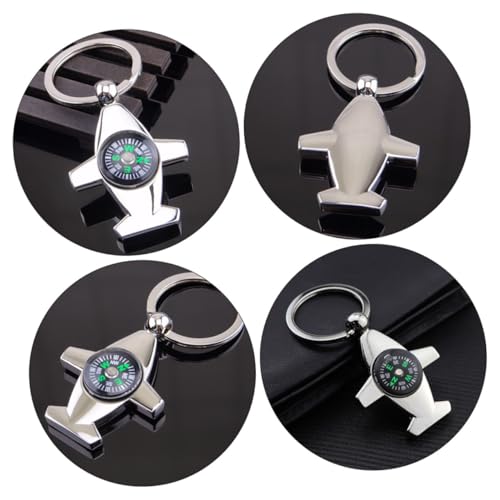 Set 3 Brújulas Mini de Aleación de Zinc para Camping miniatura 3