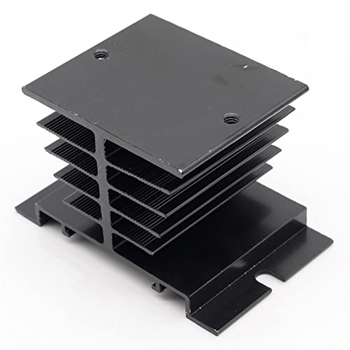 Radiateur de dissipation pour relais SSR monophasé protégeant vos circuits de 10A à 40A