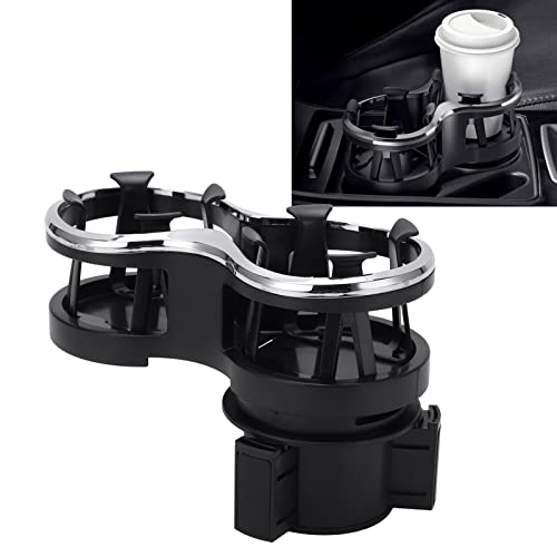 Portavasos 2 en 1 para carro universal negro miniatura 5