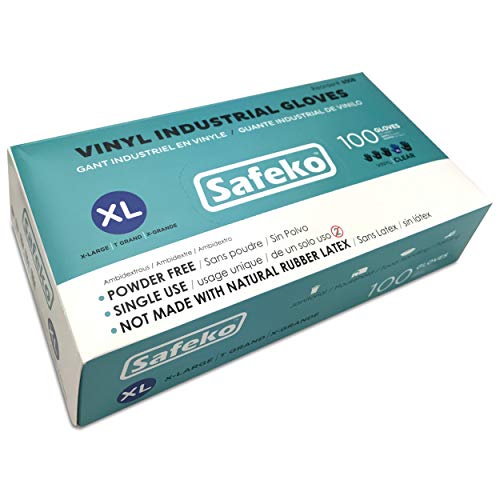 Unknown X-Large Clear Vinyl Xloves (100 Count/Bx), x-large (pack of 100) (H6008BX) Unknown X-Large Clear Vinyl Xloves (100 Count/Bx), x-large (pack of 100) (H6008BX)