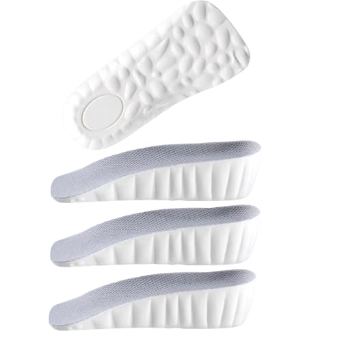 Image of Orthopedic High Pads 2.0, Insoles Height Increase, 4D Cloud Technology Insole, Height Increase Insoles for Men /Women, Memory Foam Arch Support Insoles (Gray, 3.5CM)