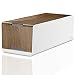 Produktbild Hama Kabelbox Woodstyle Maxi in Holzoptik, (Kabelmanagement40 x 16 x 13 cm (B x T x H), mit Kabelclips und Gummifüßen) weiß