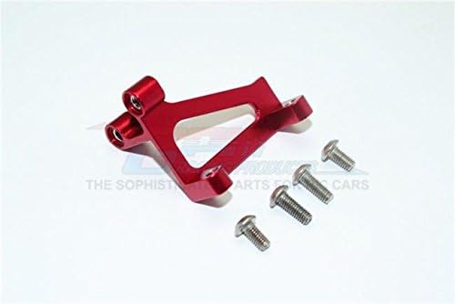 GPM for Traxxas TRX-4 Trail Defender Crawler/TRX-6 MERC-Benz G63 Upgrade Parts Aluminum Center Gear Box Diff Lock Servo Mount - 1Pc Set Red