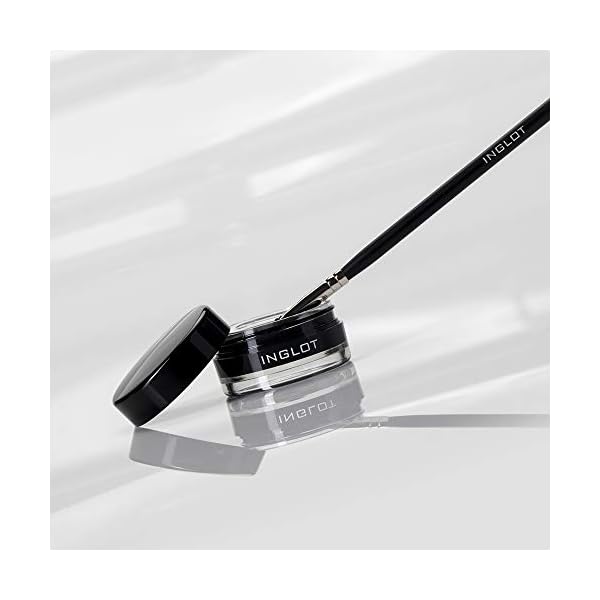INGLOT-AMC-Eyeliner-Gel-77-Gel-Eyeliner-Matte-Black-Eyeliner-High-Intensity-Pigments-55-g-019-US-OZ INGLOT AMC Eyeliner Gel 77 | Gel Eyeliner Matte | Black Eyeliner | High Intensity Pigments | 5.5 g | 0.19 US OZ