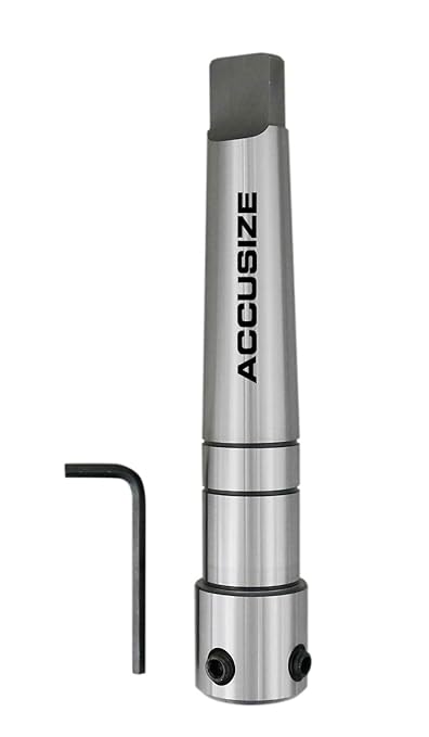 Accusize Industrial Tools Magnetic Drill Annular Cutter Arbor Mt4 to 3/4'' Weldon Shank, Mc00-0004