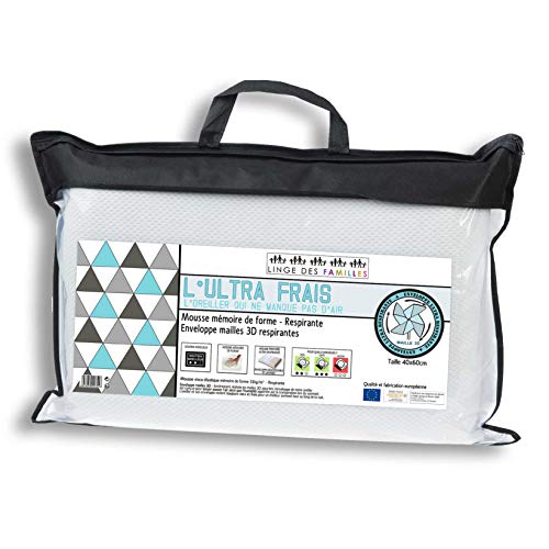 Linge des Familles - Oreiller à Mémoire Cover