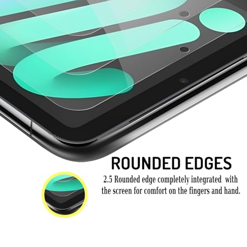 Image of Tempered Glass for iPad Mini 7 /A17 Pro, iPad Mini 6 8.3 inch Screen Protector