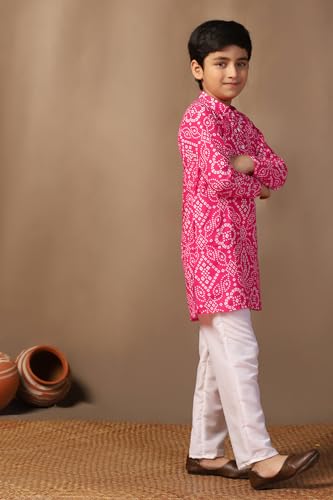 Image of Fashion Dream Boy's Cotton Blend Kurta Pyjama Set|Kids ethnic wear boys|Kurta set for boys|Kurta pajama set for kids